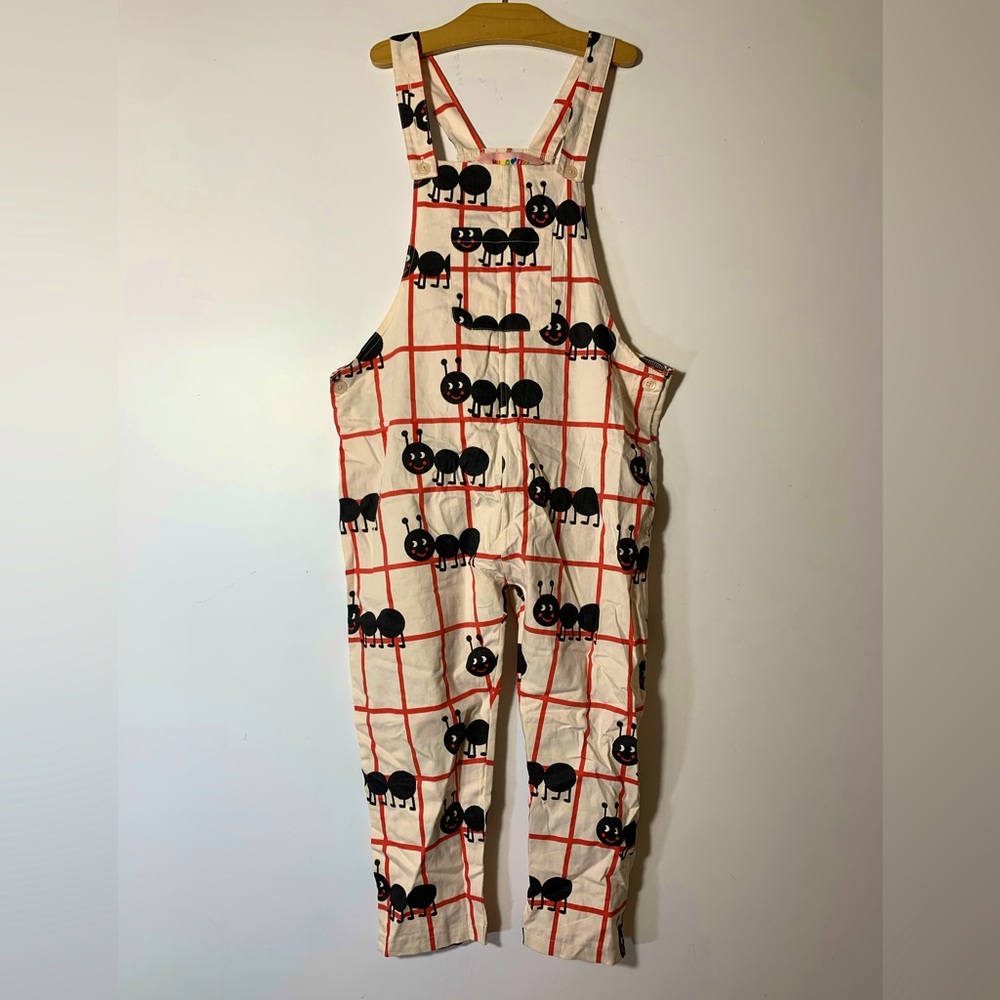 Hugo Loves Tiki Black and White Jumpsuit with Ant Pattern